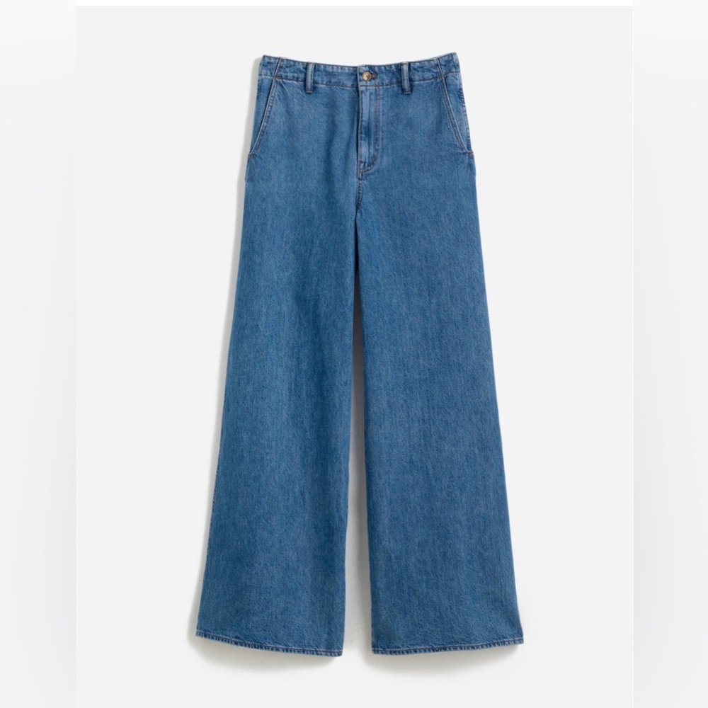 Madewell wide sweep Flare Jeans - Picture 5 of 8